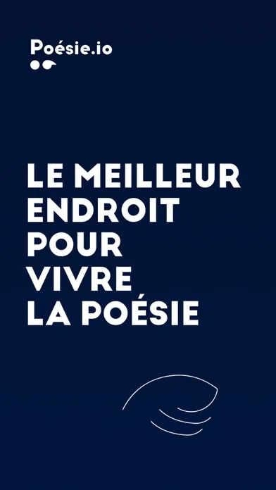 Tangkapan layar Poésie.io