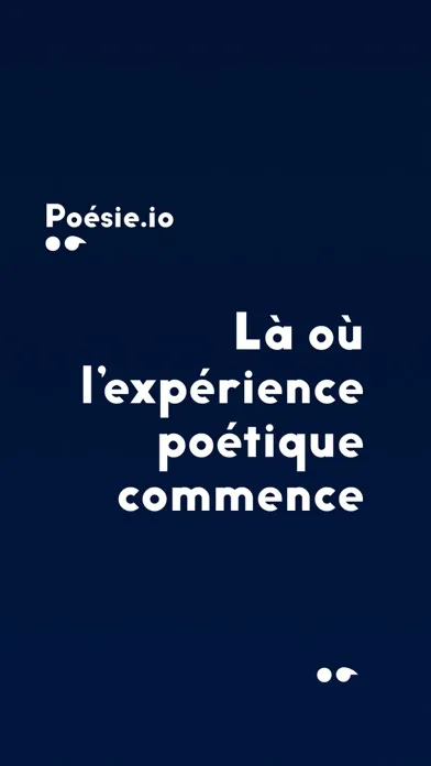 Tangkapan layar Poésie.io