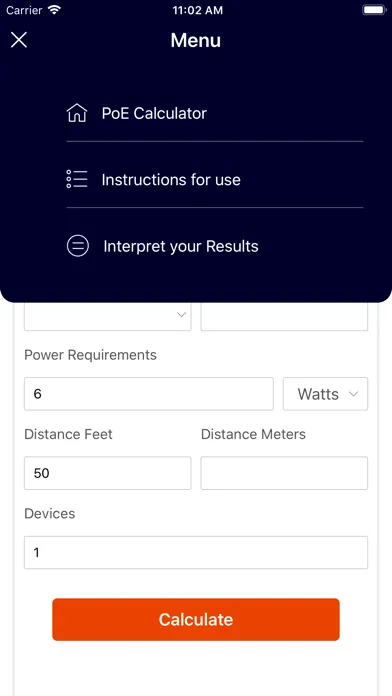 PoE Calculator স্ক্রিনশট