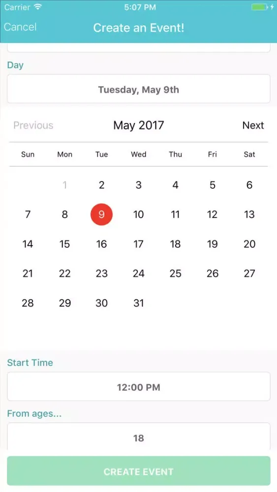 Скриншоты POF - Singles Events