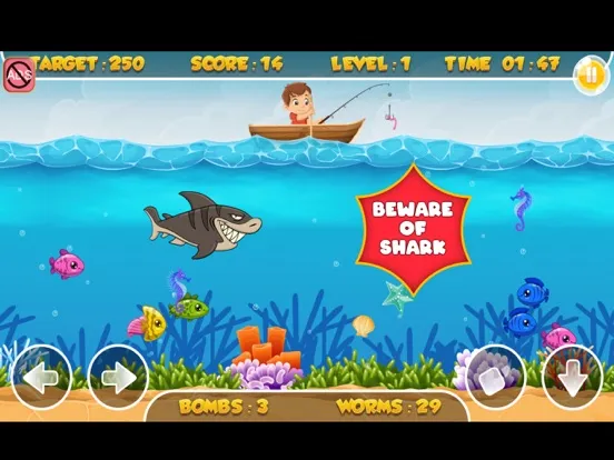 Fishing Frenzy Mania Game iPad 应用截图