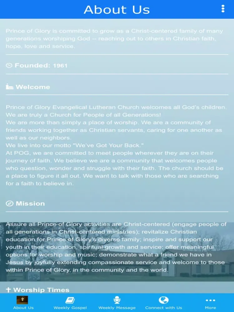 PoG Connect iPad  Ekran Görüntüleri