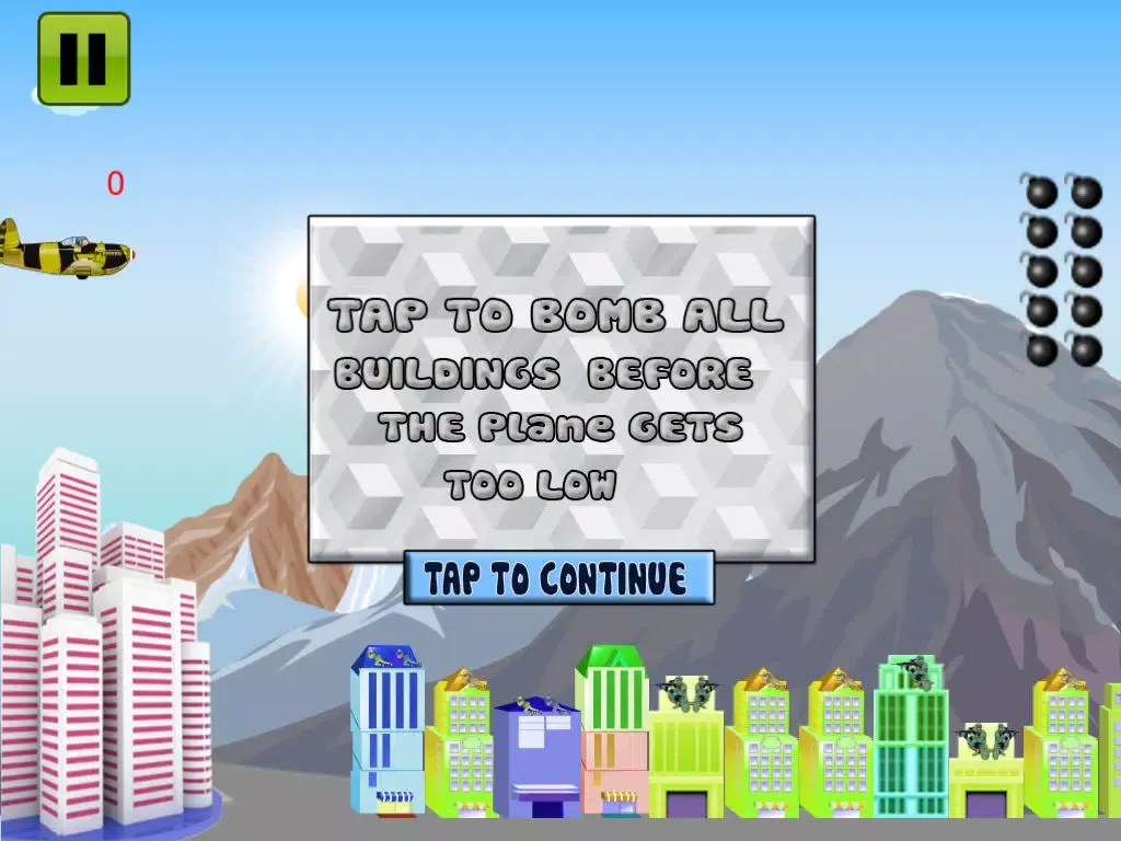 Air Attack - Bomb And Destroy Buildings iPad  Ekran Görüntüleri