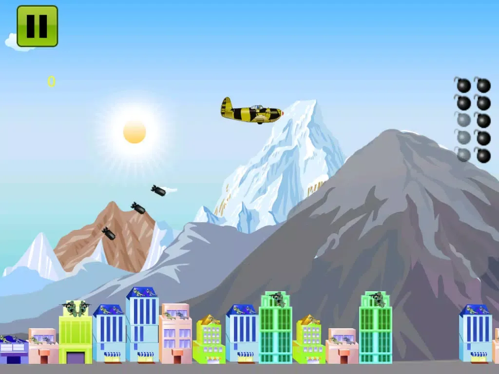 Air Attack - Bomb And Destroy Buildings iPad  Ekran Görüntüleri