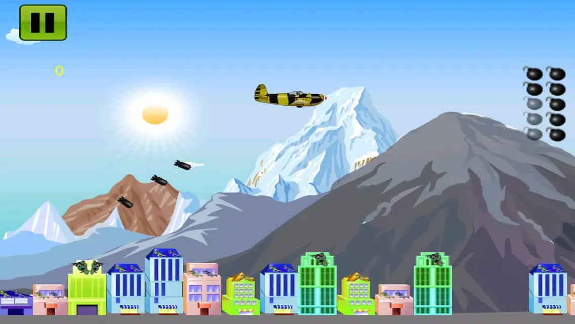 Air Attack - Bomb And Destroy Buildings Ekran Görüntüleri