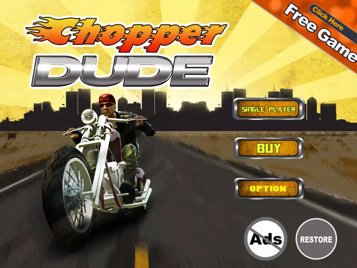 Tangkapan layar Chopper Dude - Bike Race Game iPad 