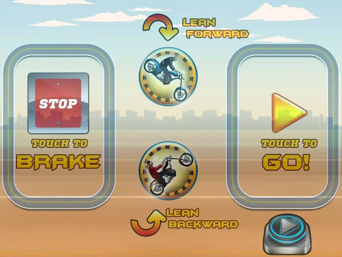 Tangkapan layar Chopper Dude - Bike Race Game iPad 