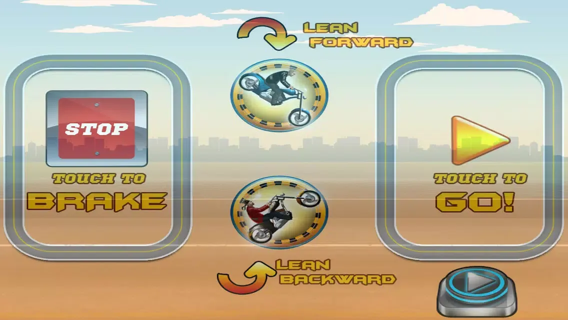 Tangkapan layar Chopper Dude - Bike Race Game