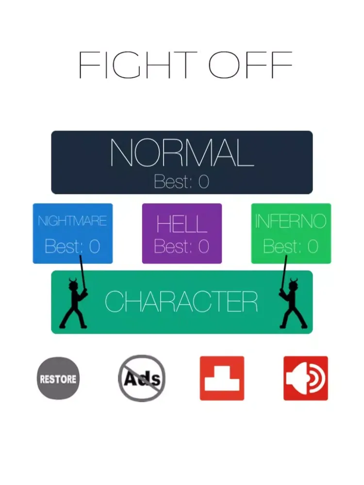 Fight Off - Don't Make Them Fall Or Jump Ship! iPad Screenshots