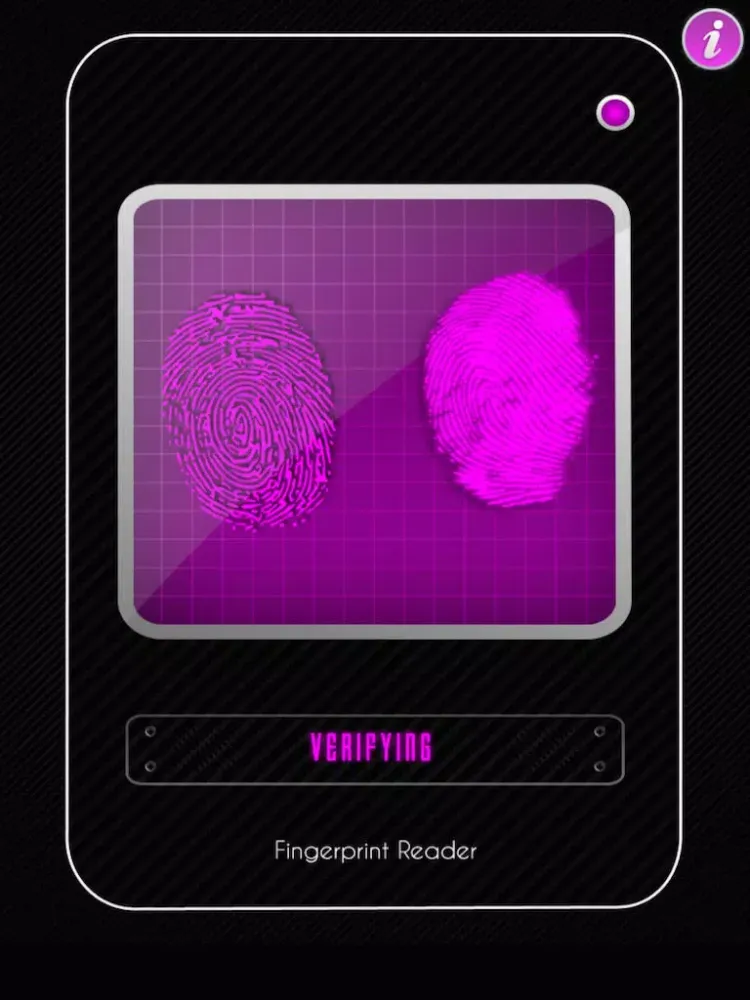 Fingerprint Reader - In The Mood For A Finger Scan? iPad  स्क्रीनशॉट