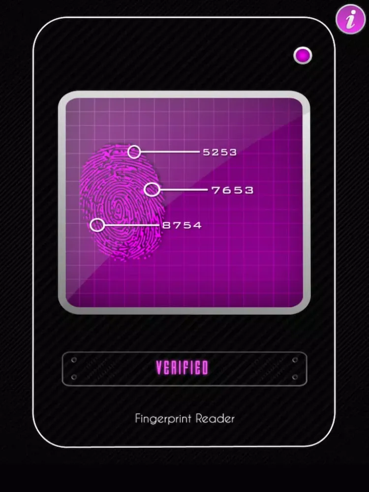 Fingerprint Reader - In The Mood For A Finger Scan? iPad  स्क्रीनशॉट