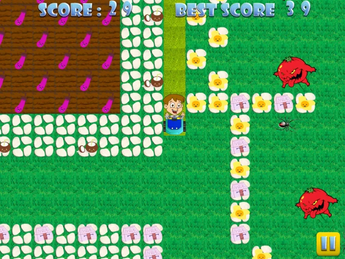 Скриншоты Lawn Mower Hero iPad 
