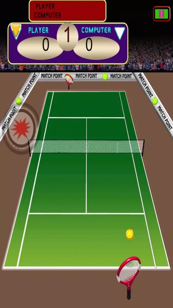 Capturas de pantalla de Match Point - Touch 'n Hit Tennis Game
