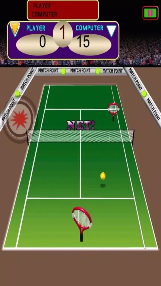 Capturas de pantalla de Match Point - Touch 'n Hit Tennis Game