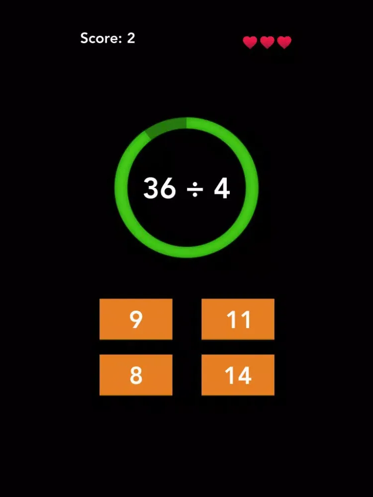 Ảnh chụp màn hình của Math Trainer - Elevate Your Brain Quiz iPad 