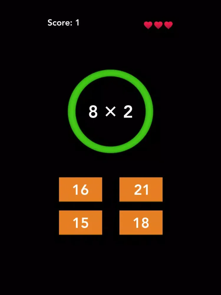 Ảnh chụp màn hình của Math Trainer - Elevate Your Brain Quiz iPad 