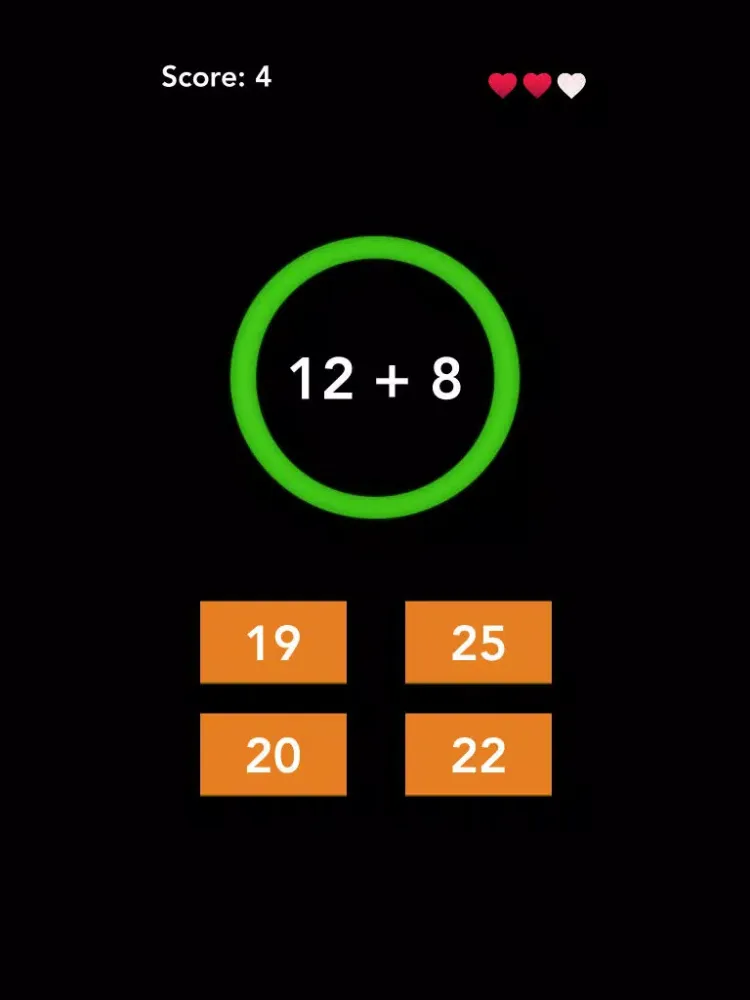 Ảnh chụp màn hình của Math Trainer - Elevate Your Brain Quiz iPad 