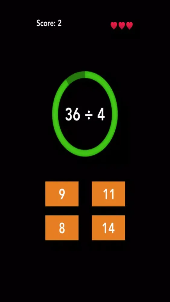 Ảnh chụp màn hình của Math Trainer - Elevate Your Brain Quiz