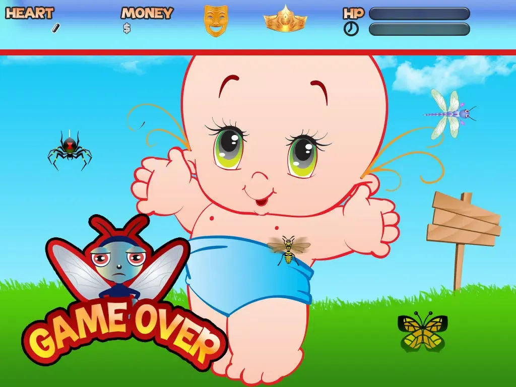 Mosquito Me - Squash Bugs and Flies iPad 应用截图