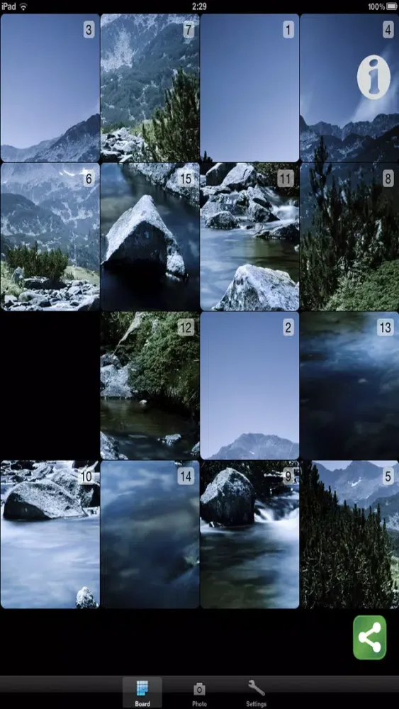 Photo Tile Puzzle - Free Slider Puzzle Game Screenshots
