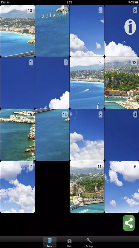 Photo Tile Puzzle - Free Slider Puzzle Game Screenshots