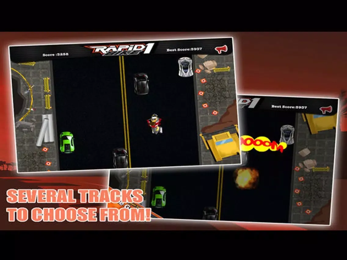 Tangkapan layar Rapid Bike 1: Hill Rider iPad 