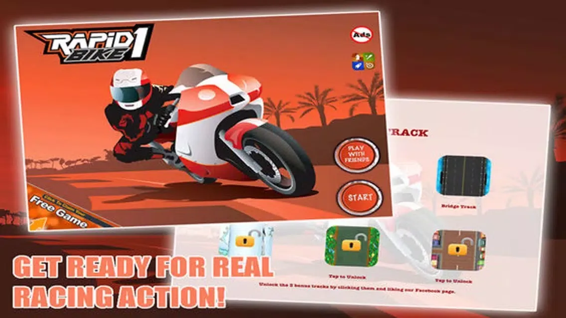 Tangkapan layar Rapid Bike 1: Hill Rider