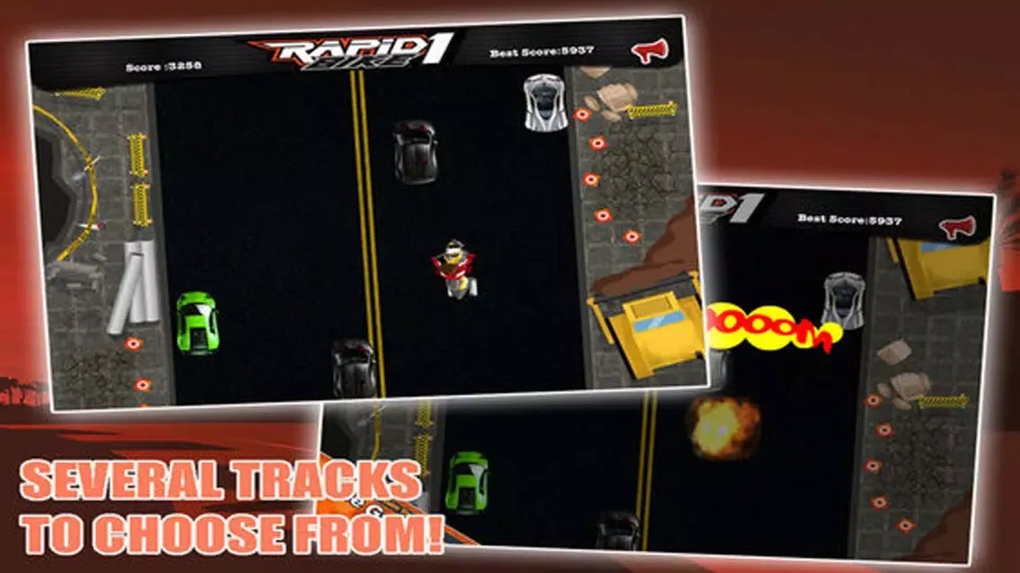 Tangkapan layar Rapid Bike 1: Hill Rider