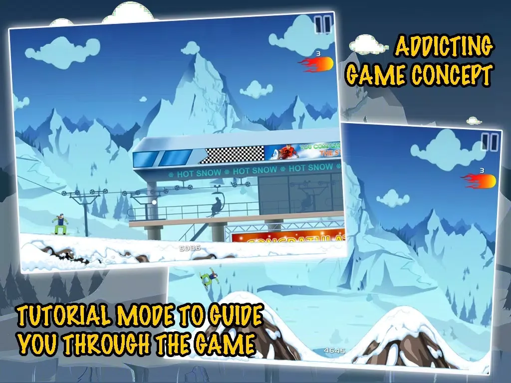 Snowboard Xtreme - Nitro Snow Boarding: Real Downhill Racing iPad  Screenshots
