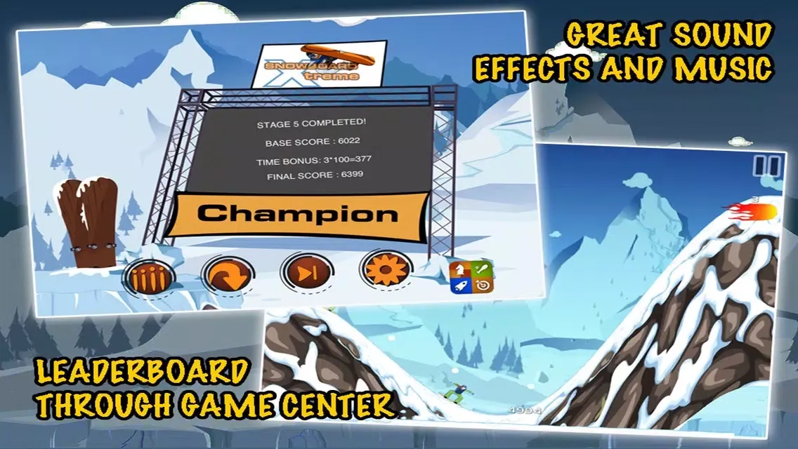 Snowboard Xtreme - Nitro Snow Boarding: Real Downhill Racing Screenshots