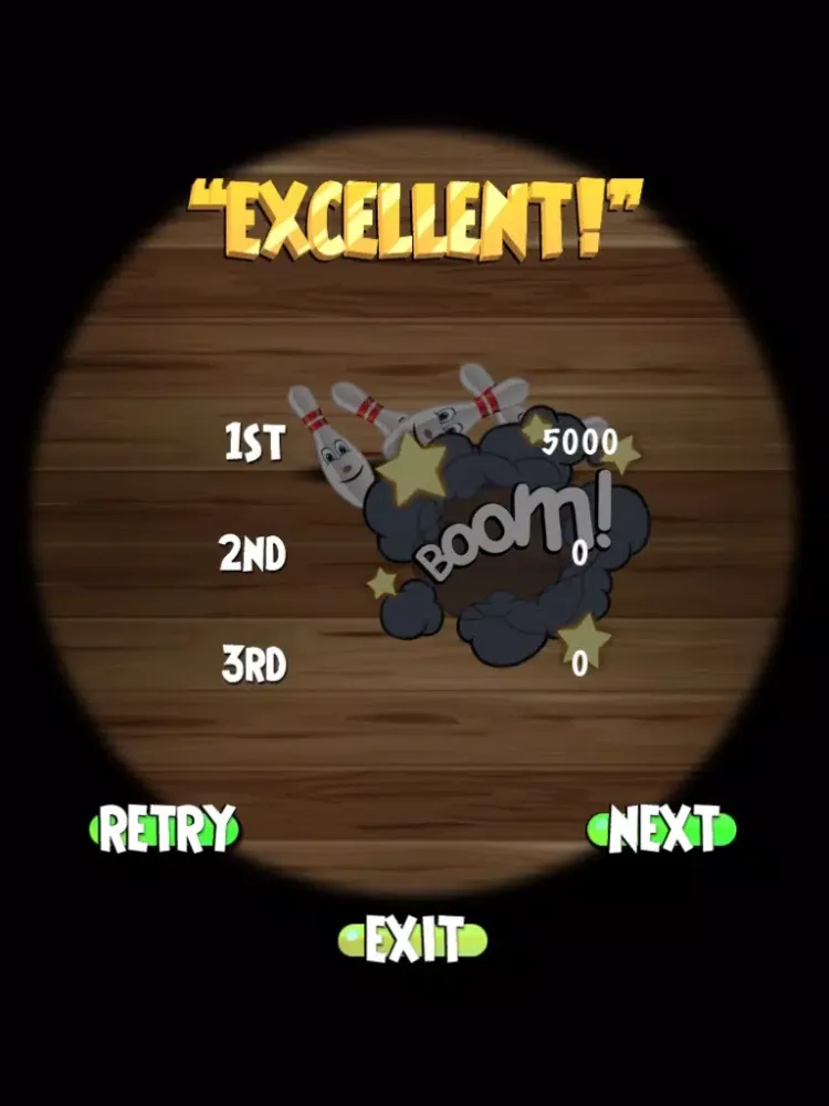 Captures d'écran de Soccer Bowling - Challenge My 3D Action King iPad 