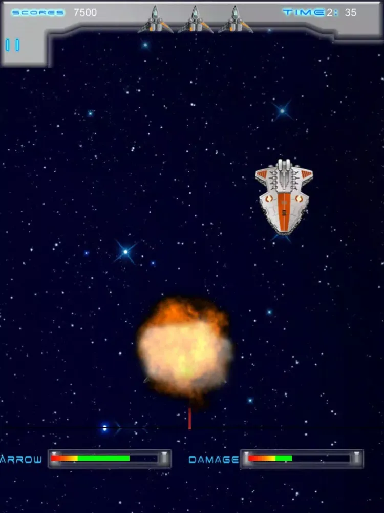 Space Blast - Combat In Galaxy iPad  スクリーンショット