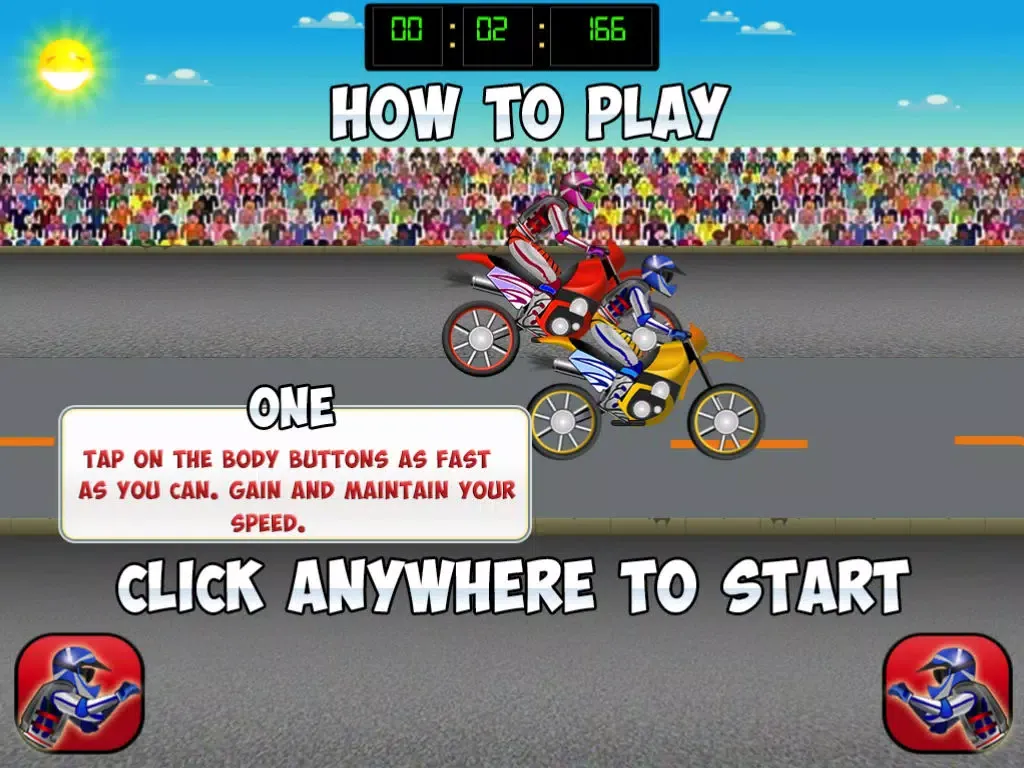 Capturas de pantalla de Speed Biking - Crazy Skills Needed iPad 