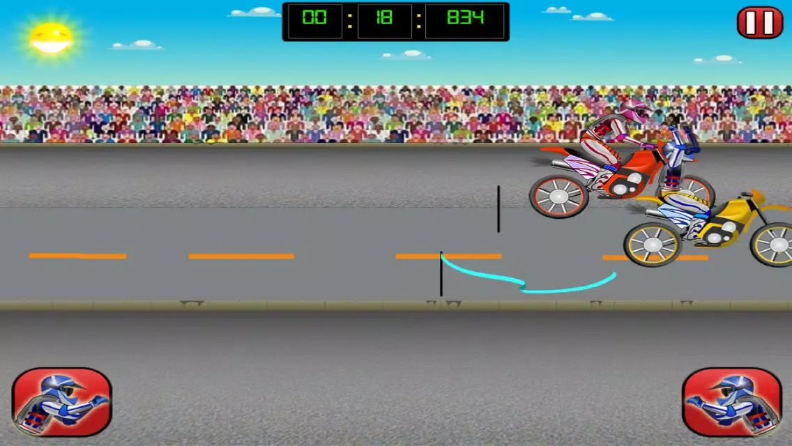 Capturas de pantalla de Speed Biking - Crazy Skills Needed