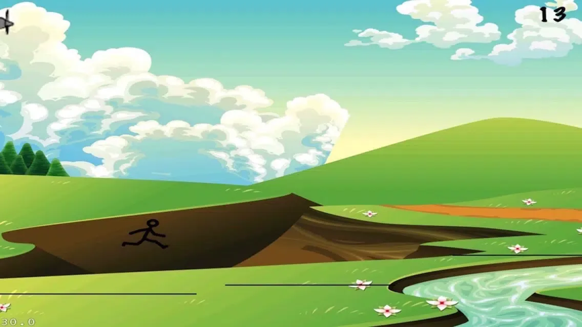 Stick Man - Jump Before Diving Off The Cliff স্ক্রিনশট