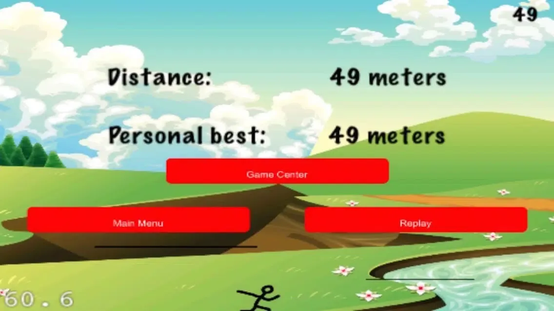 Stick Man - Jump Before Diving Off The Cliff স্ক্রিনশট