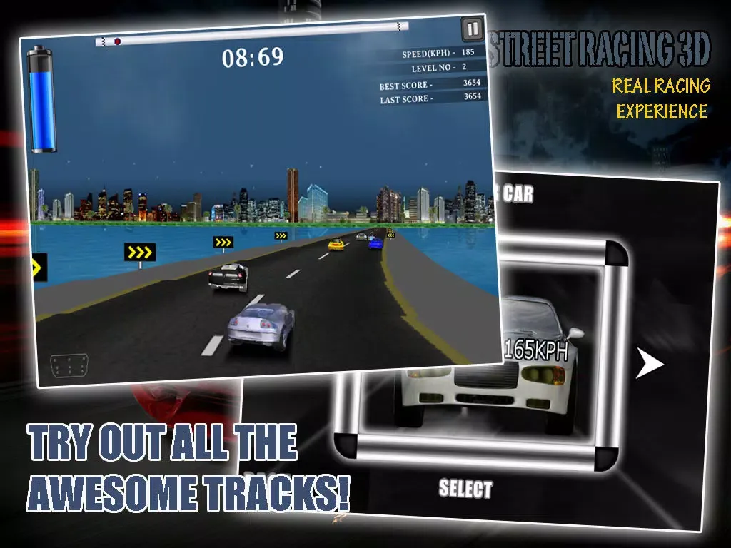 Street Racing 3D – Real GTI Race Simulator iPad  Screenshots