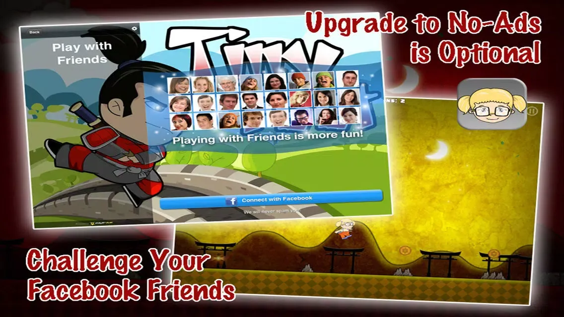 Tiny Feet - Run, Jump and Escape like a real Ninja Screenshots