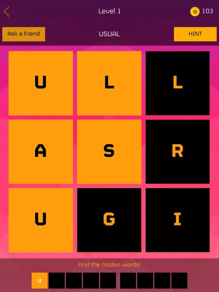Capturas de tela do Word Swipe - Find The Daily Puzzle And Search For Crossword iPad 