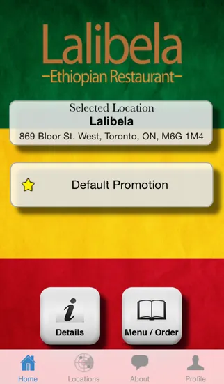 Lalibela Ethiopian Restaurant Screenshots