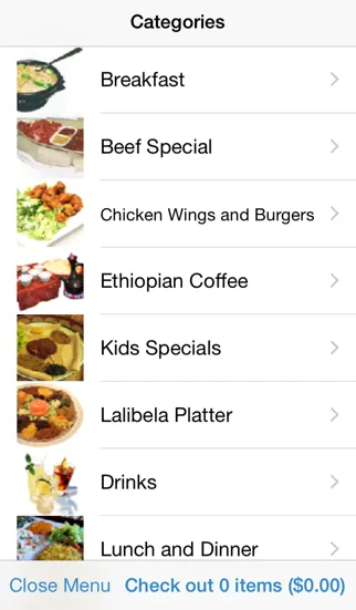 Lalibela Ethiopian Restaurant Screenshots
