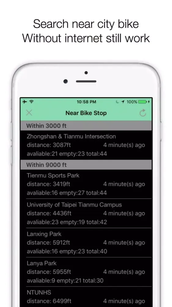 FindTaipeiMetro - YouBike and NewBike version应用截图