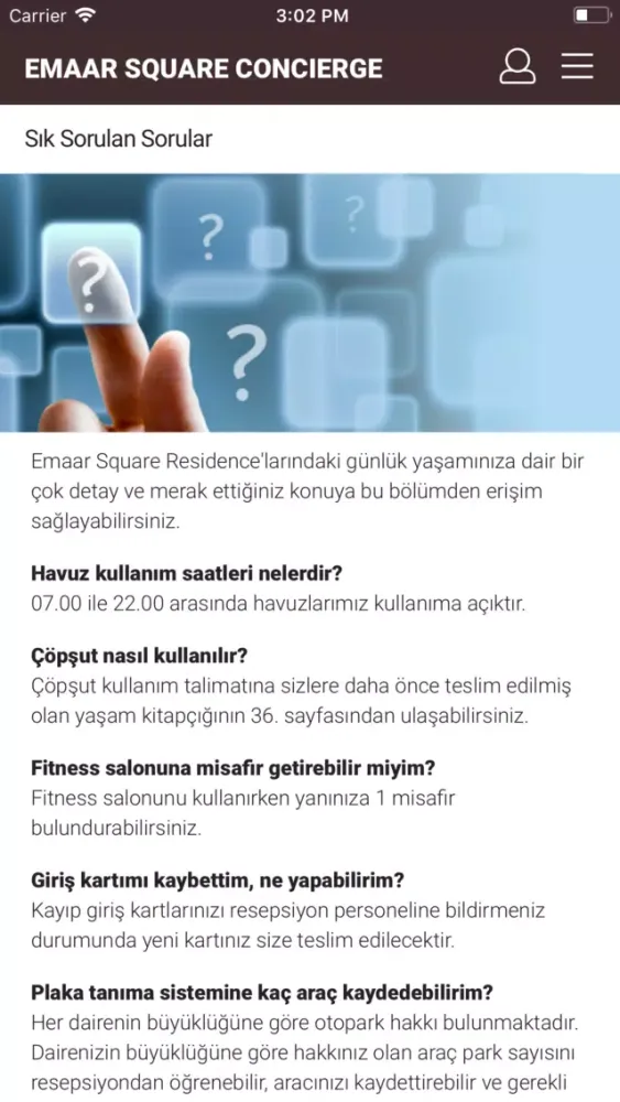 Emaar Square Concierge سکرین شاٹس
