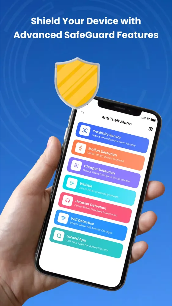 AntiTheft Alarm - Touch Alarm Screenshots