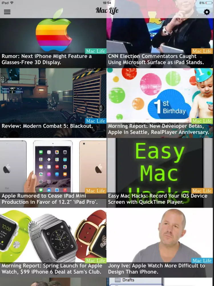 iGeeky - Gadget News and Tech Updates iPad  スクリーンショット