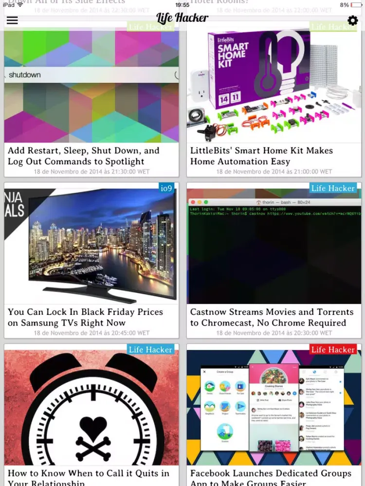 iGeeky - Gadget News and Tech Updates iPad  スクリーンショット