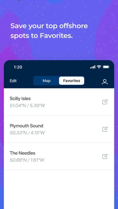 Screenshot di Buoyweather - Marine Forecasts