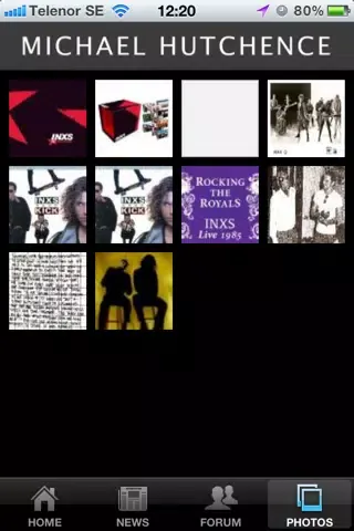 Screenshot di Michael Hutchence