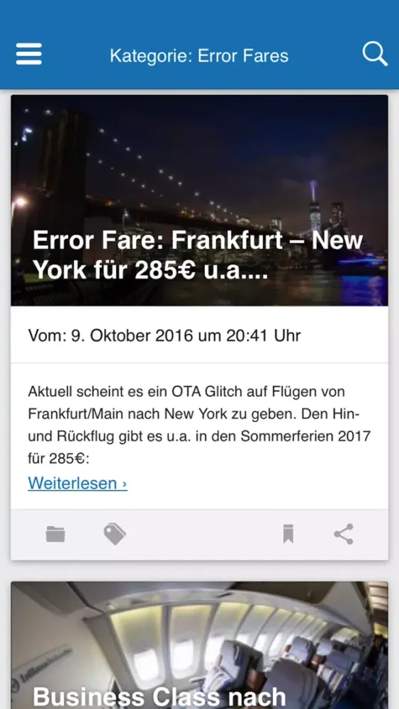 Zrzuty ekranu Travel-Dealz