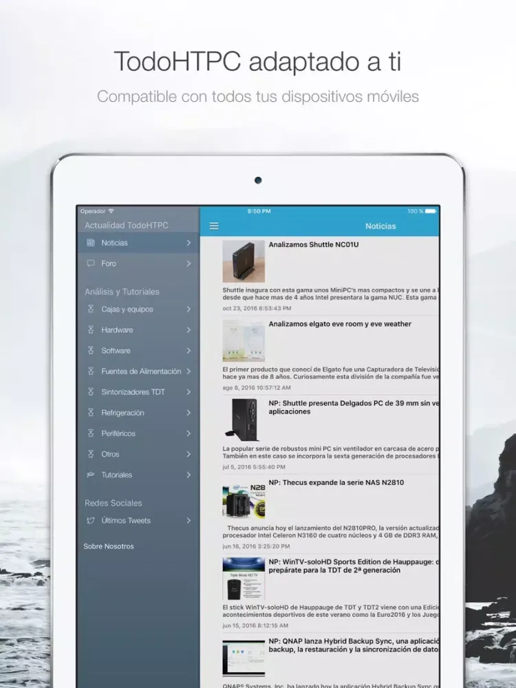 صور Hogar Multimedia com iPad 